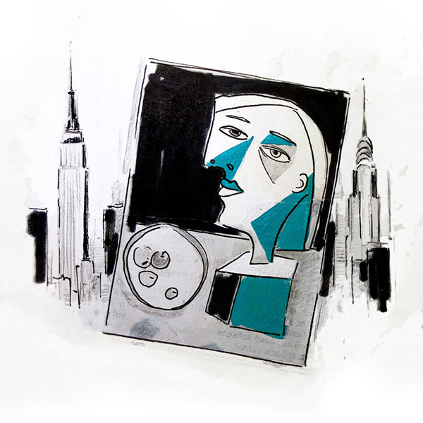 Compro, robo, vendo un Picasso. Quino Collantes