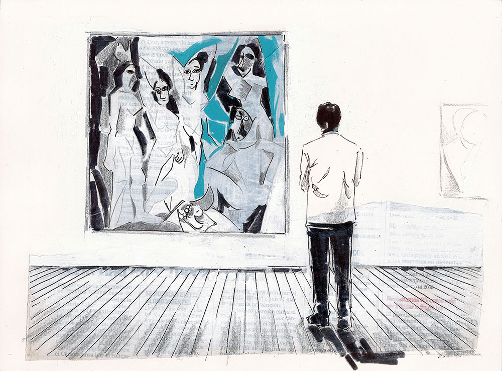 Compro, robo, vendo un Picasso. Quino Collantes