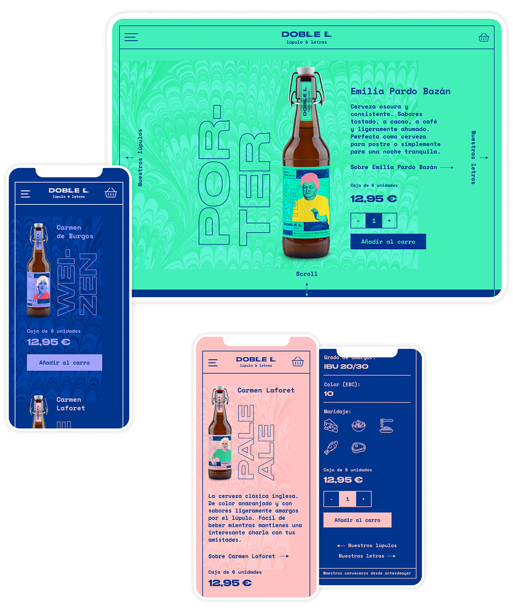 Doble L. Lúpulo y Letras