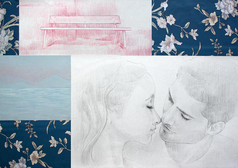 Short stories. The kiss. Lucía Sánchez Ramos in www.cincominutitosmas.com