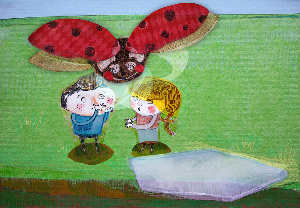 Illustrated Tales. The guardian of the wishes. Lucía Sánchez Ramos in www.cincominutitosmas.com