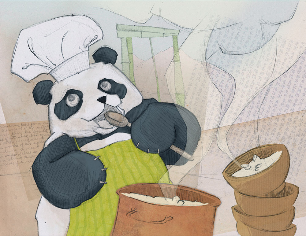 Illustrated Tales. Beni, the most generous bear. Lucía Sánchez Ramos in www.cincominutitosmas.com