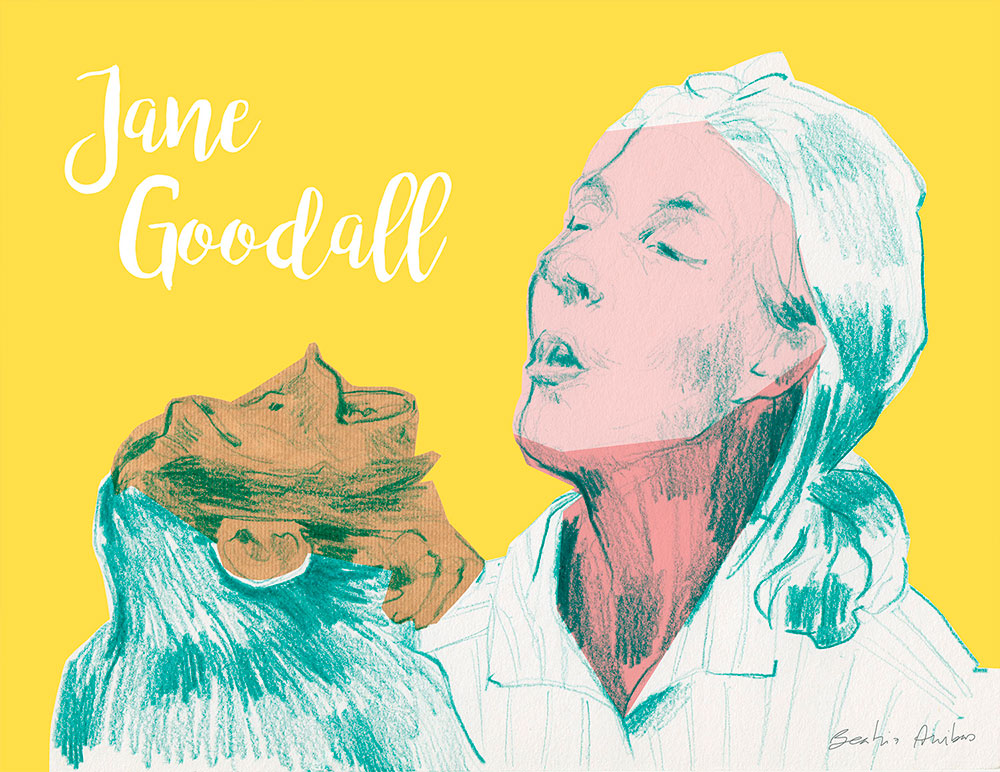 International Day of Women and Girls in Science. Jane Goodall