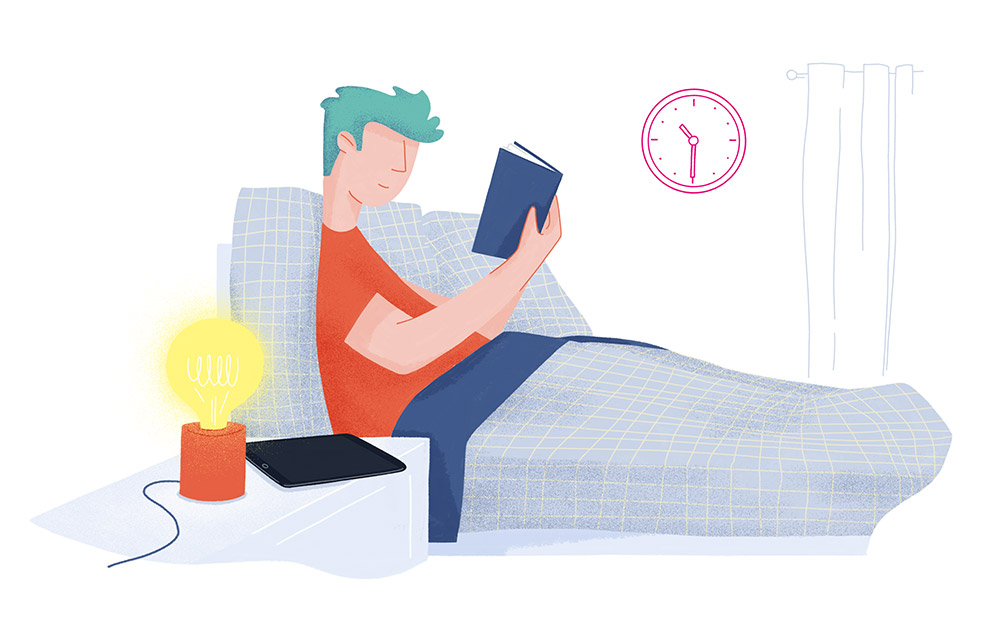 Telekom illustrated newsletter