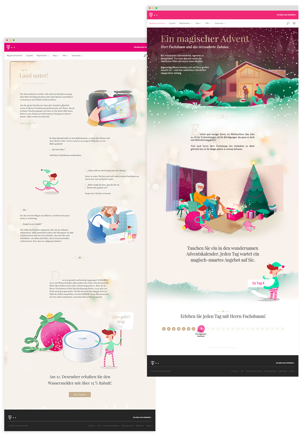 Adventskalender for Telekom Smarthome